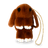 Front view of Bunny Purse Brown for kids at Teddy & CoFunland"