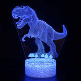 Dinosaur T-Rex 3D Lamp Acrylic