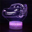  Cars - Lightning McQueen 3D Lamp Acrylic