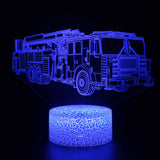 3D Lamp - Fire Truck