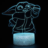 3D Lamp - Star Wars - Baby Yoda