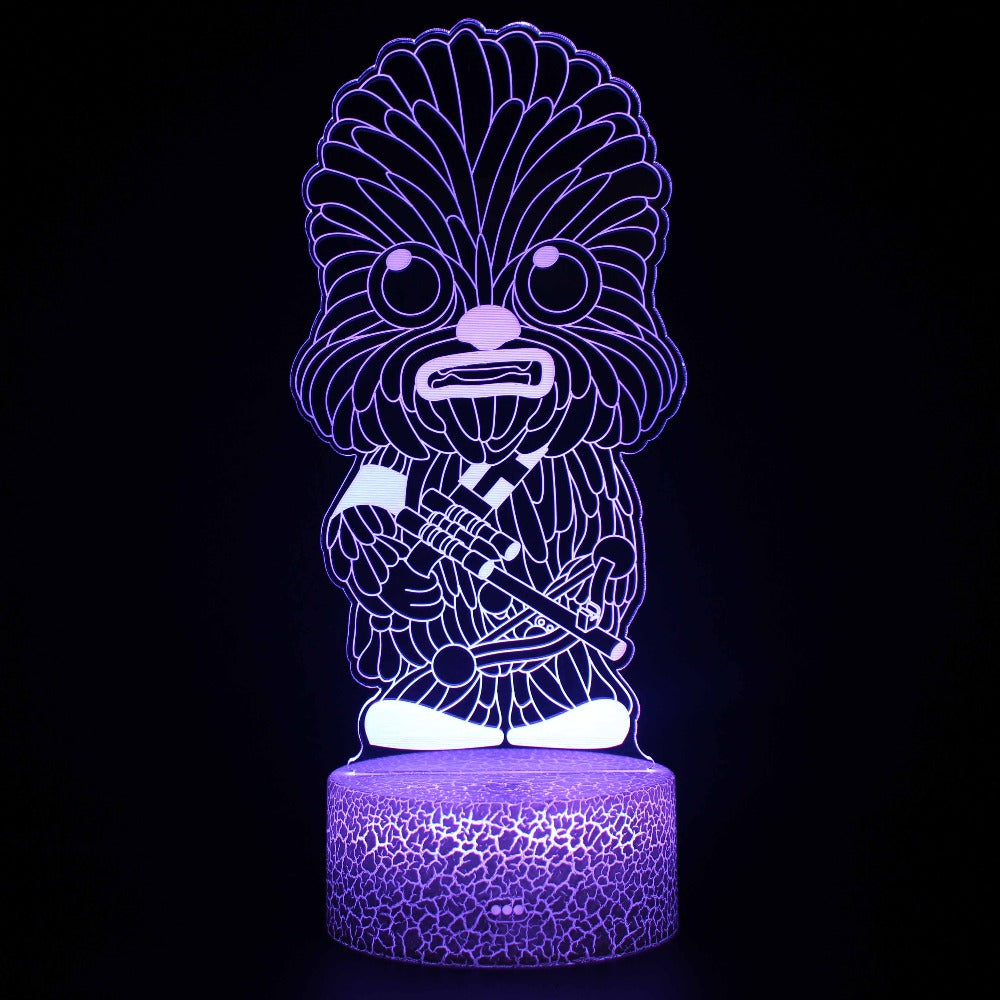 3D Lamp - Star Wars - Baby Chewbacca