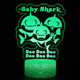 Baby Shark 3D Lamp Acrylic