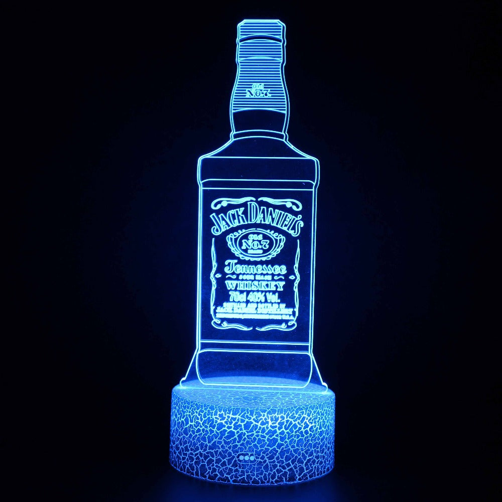 3D Lamp - Jack Daniel's Whiskey