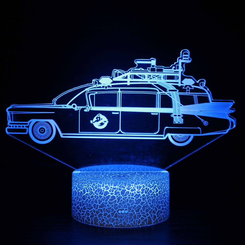 3D Lamp - Ghostbusters - Ectomobile