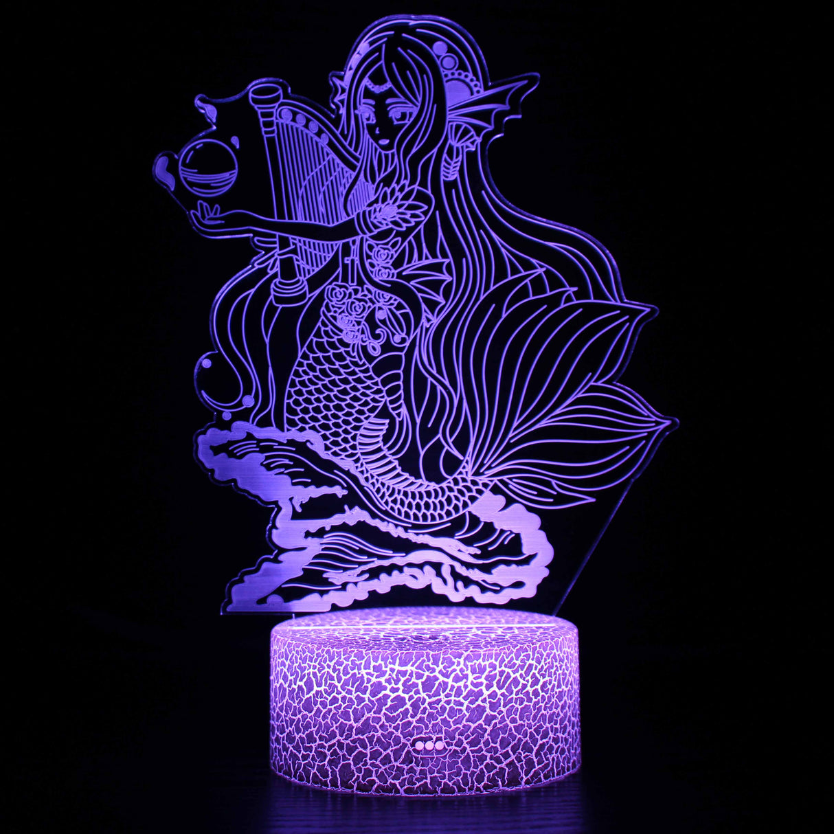 3D Lamp - Mermaid with Arp