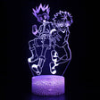 Illuminated Hunter X Hunter - Killua And Gon 3D Lamp in Dark Setting