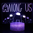 Among Us with Crewmates  3D Lamp Acrylic