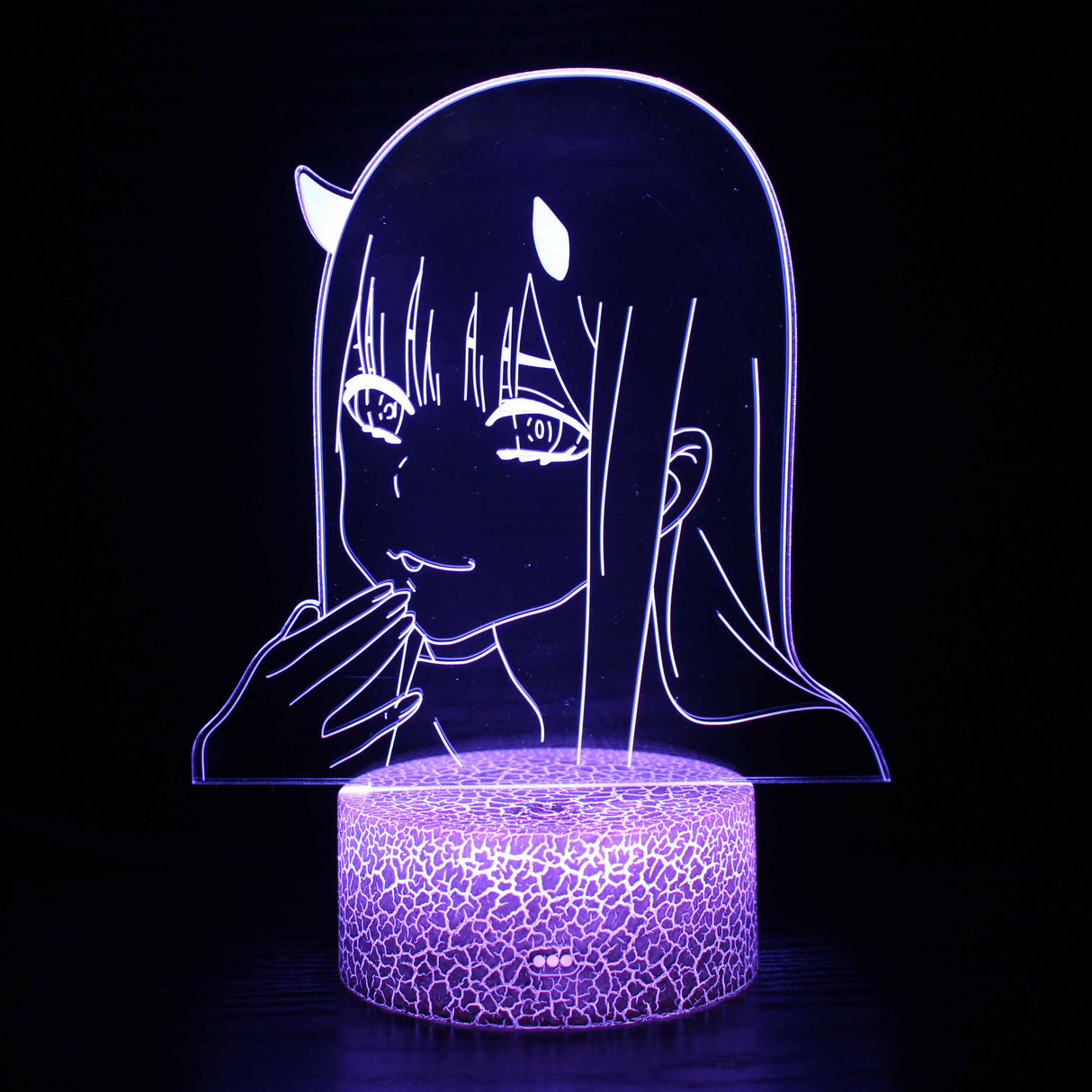 Darling In The Franxx - Zero Two Horns 3D Lamp Acrylic