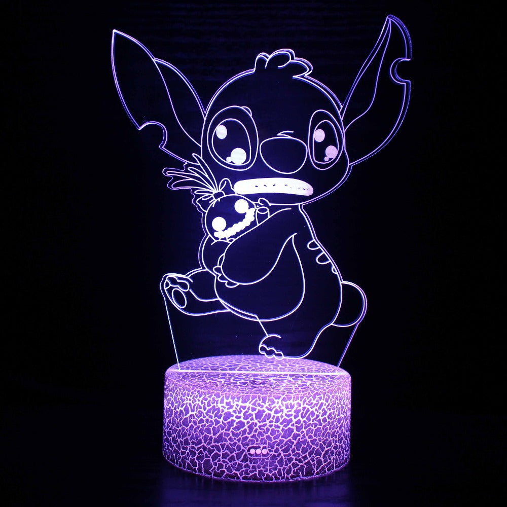 3D Lamp - Lilo & Stitch Stitch With Doll – Teddy & Co FUNLAND!!!