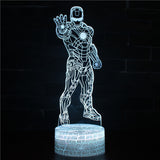 3D Lamp - Marvel - Iron Man Standing