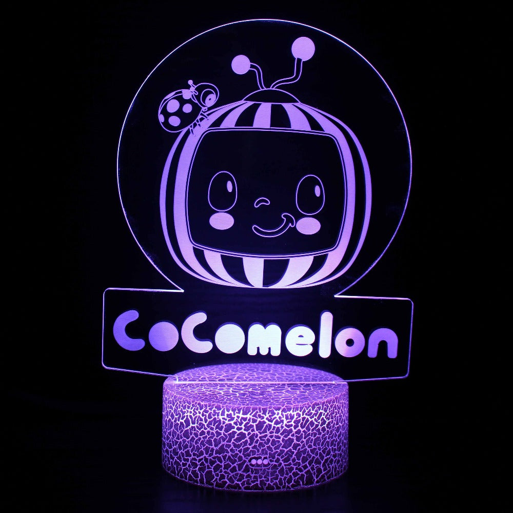 Cocomelon 3D Lamp Acrylic