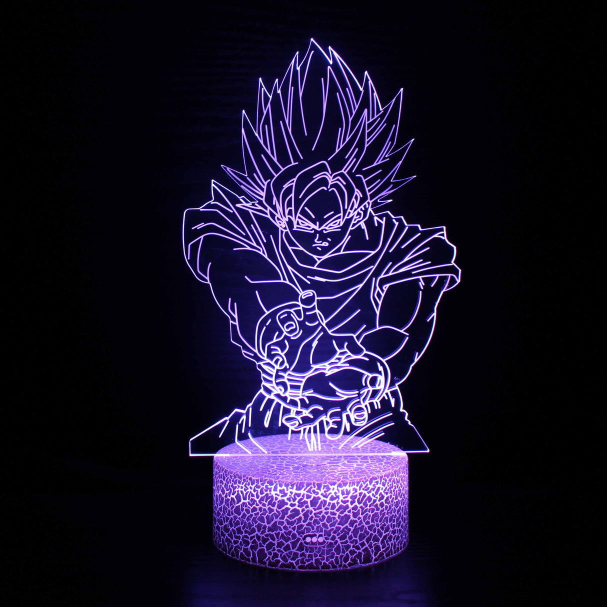 Dragon Ball Z Goku SSJ3 3D Lamp Acrylic