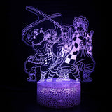 Demon Slayer Group 3D Lamp Acrylic