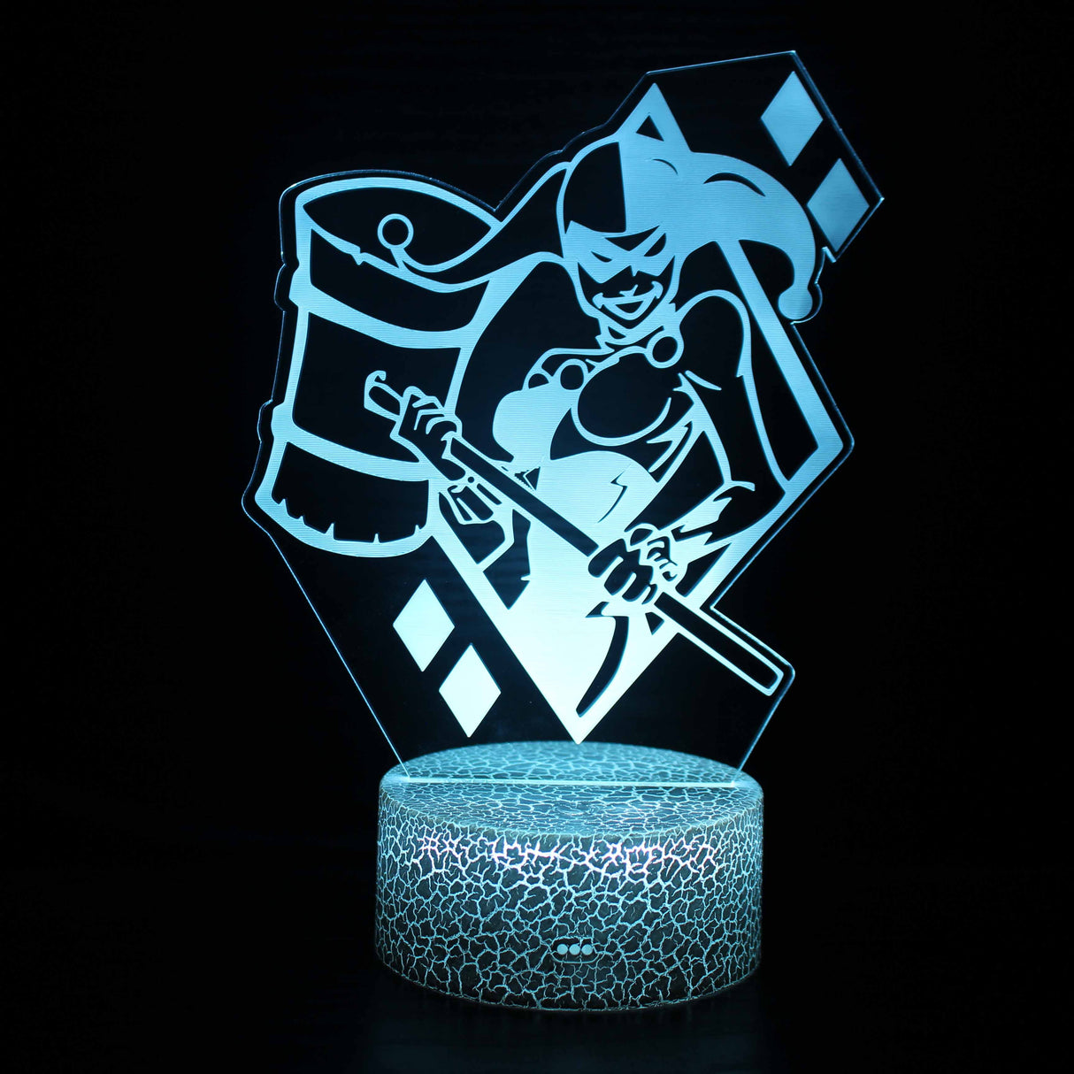 3D Lamp - Harley Quinn