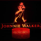 3D Lamp - Johnnie Walker Whiskey