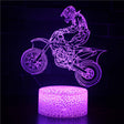  Dirt Biker 3D Lamp Acrylic