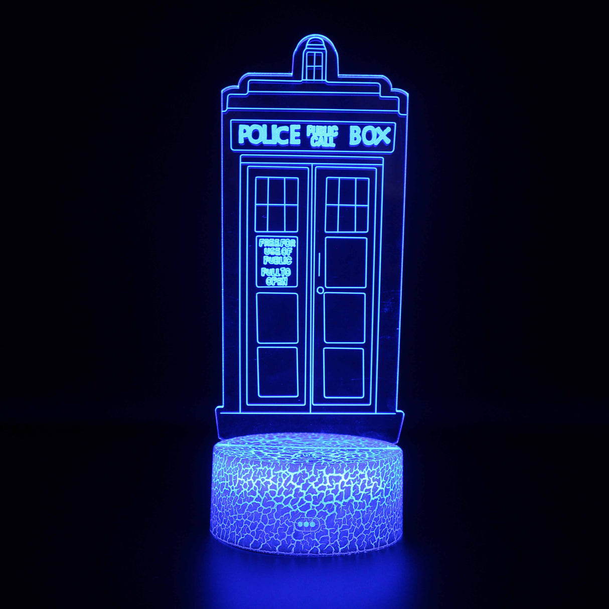 3D Lamp - Doctor Who - Tardis