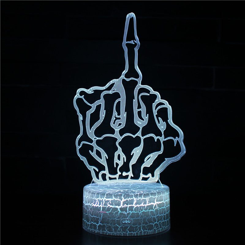 3D Lamp - Skeleton Finger