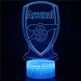 3D Lamp - Football - Arsenal