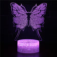 Butterfly 3D Lamp Acrylic