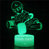 3D Lamp - Mario Bros - Luigi