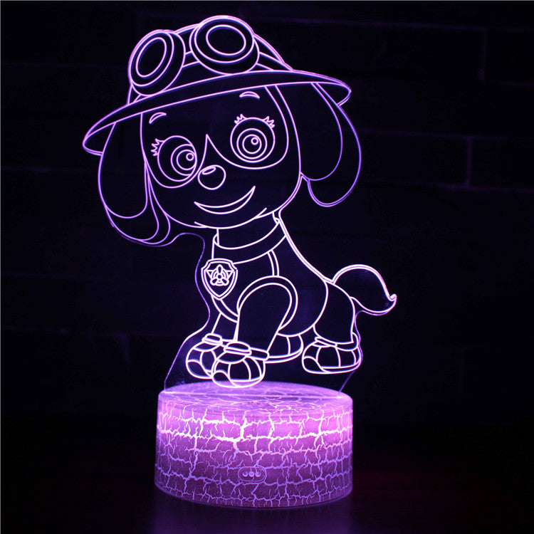 3D Lamp - Paw Patrol - Skye