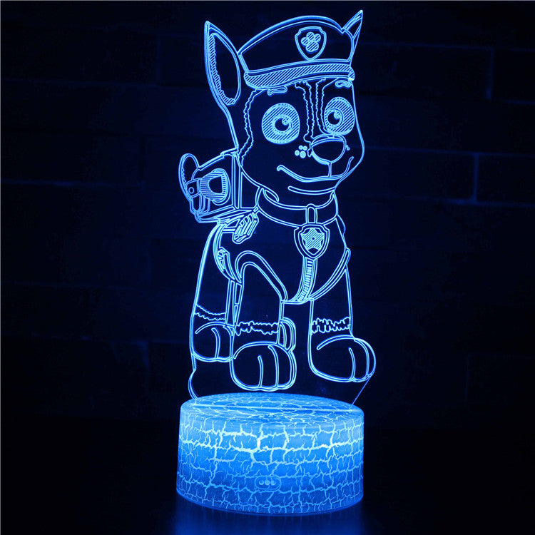 3D Lamp - Paw Patrol - Chase