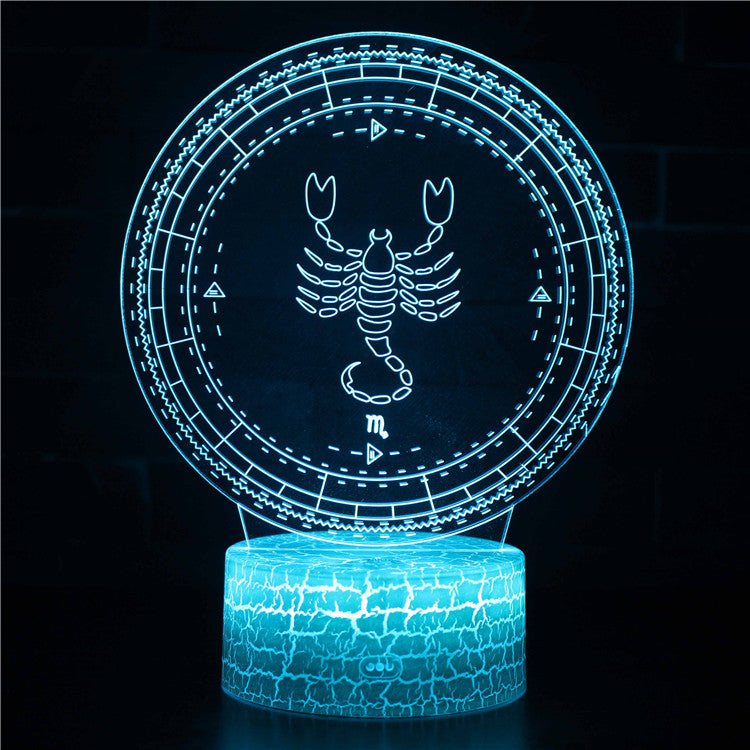 3D Lamp - Zodiac Sign - Scorpio