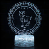 3D Lamp - Zodiac Sign - Aries