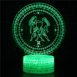 3D Lamp - Zodiac Sign - Gemini