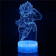 Dragon Ball Z - Goku SSJ3 Punching Knee 3D Lamp Acrylic Up 