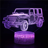 3D Lamp - Jeep