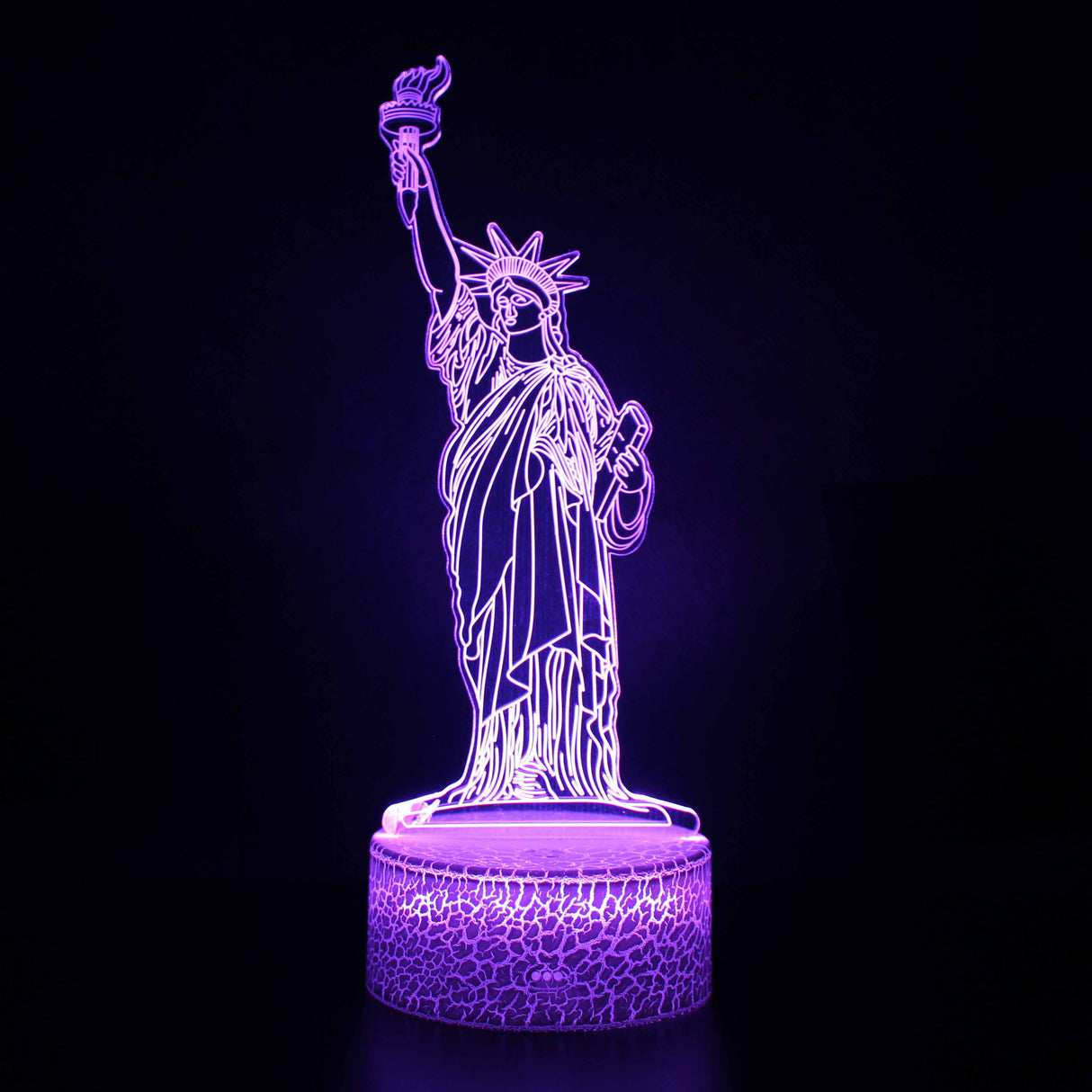 3D Lamp - Statue Of Liberty