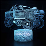 3D Lamp - Ute With Large Wheels