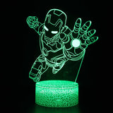 3D Lamp - Marvel - Iron Man Flying
