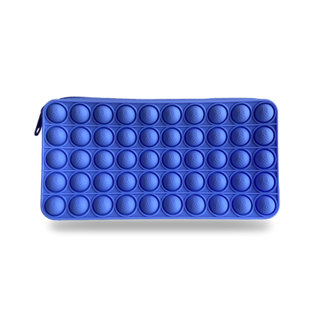 Fun Pop It Pencil Case Fidget Game for Stress Relief  purple