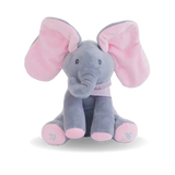 Peekaboo Elephant Pink Teddy Co FUNLAND