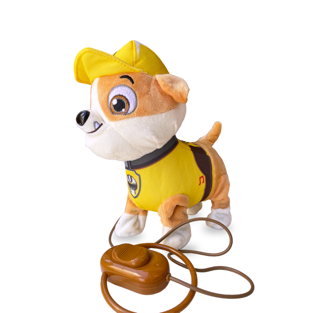 Walking Paw Patrol Rubble Teddy Co FUNLAND