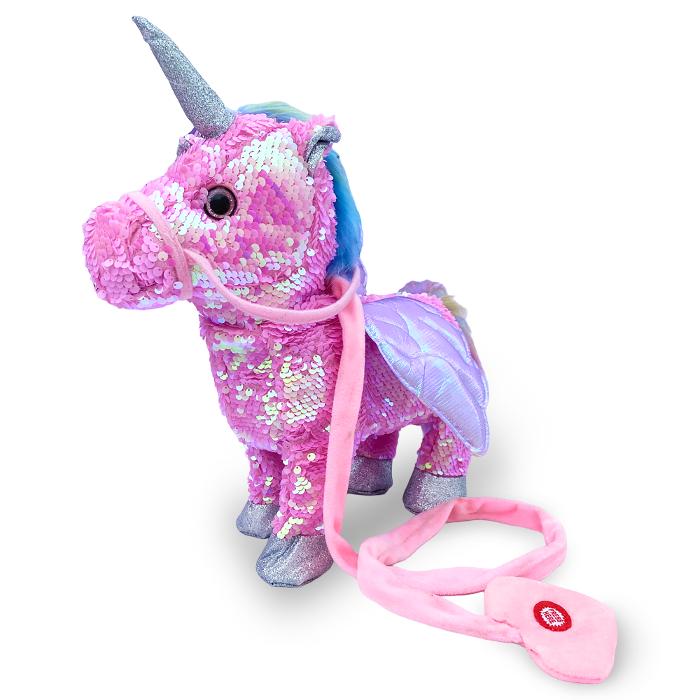 Unicorn sequin teddy sales