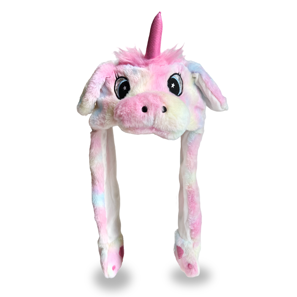 Animal Hats - Bunny Pop - Galaxy Unicorn