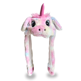 Galaxy Unicorn Bunny Pop Hat - Front View