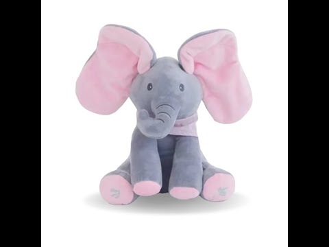 Peekaboo Elephant - Pink