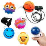 Mixed Balls Toy Bundle - Big x5 for Sensory Play