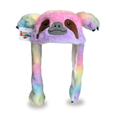 Animal Hat - Bunny Pop - Rainbow Sloth