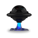 front view of ufo galaxy projector 